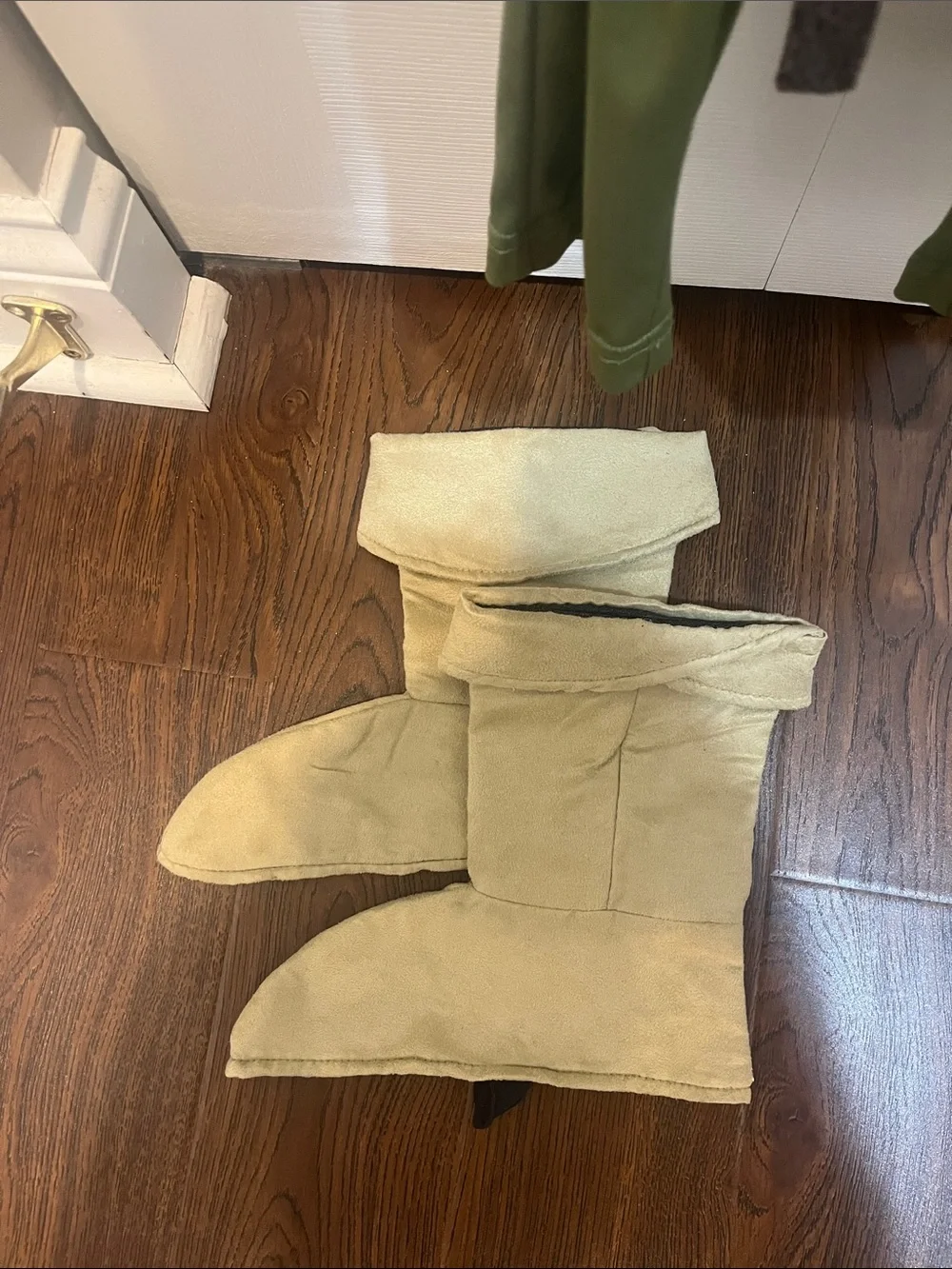 Disney Peter Pan Costume in Green with Tan and Orange Accents